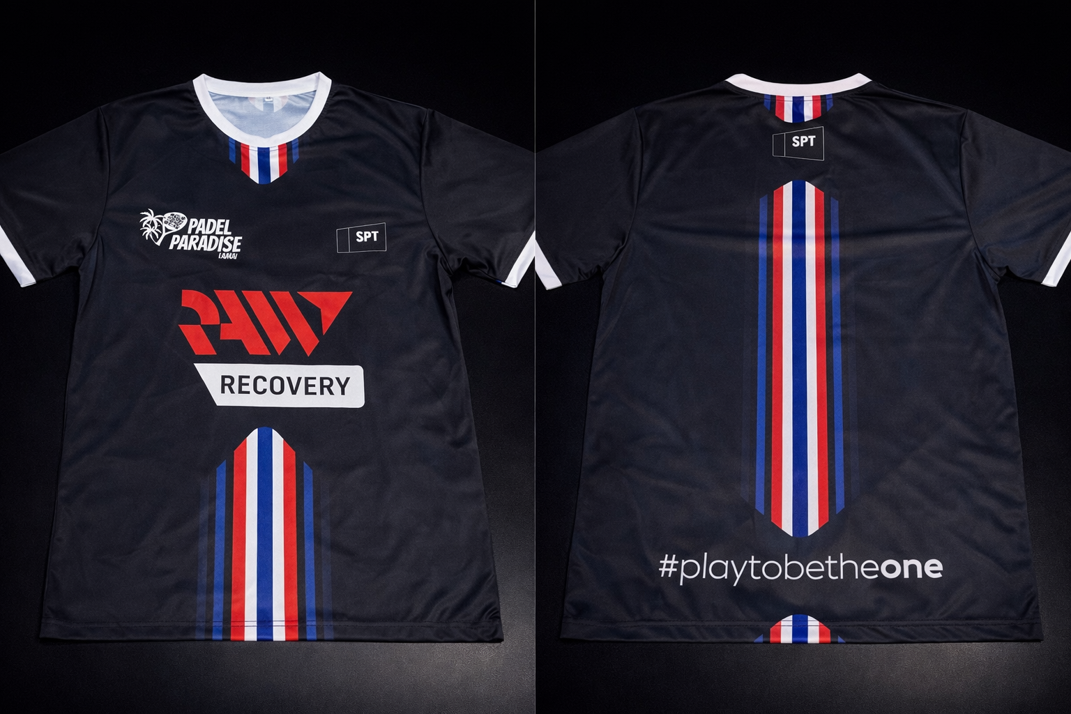 RAW Official Padel Paradise shirts