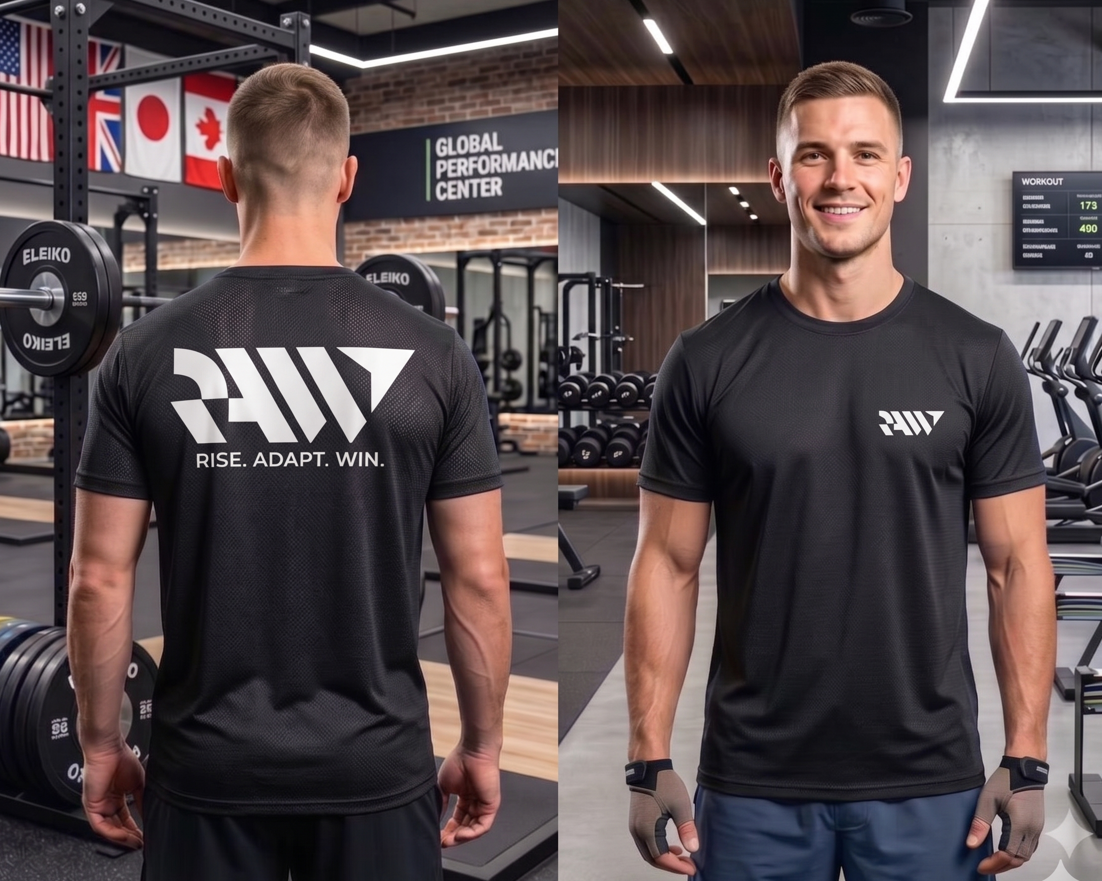 RAW Official Sports T-shirt - Image 2
